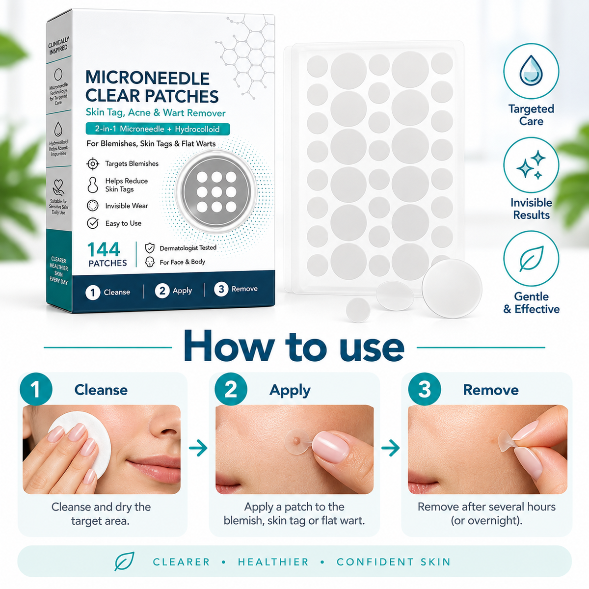 MicroPoint Clear Patches