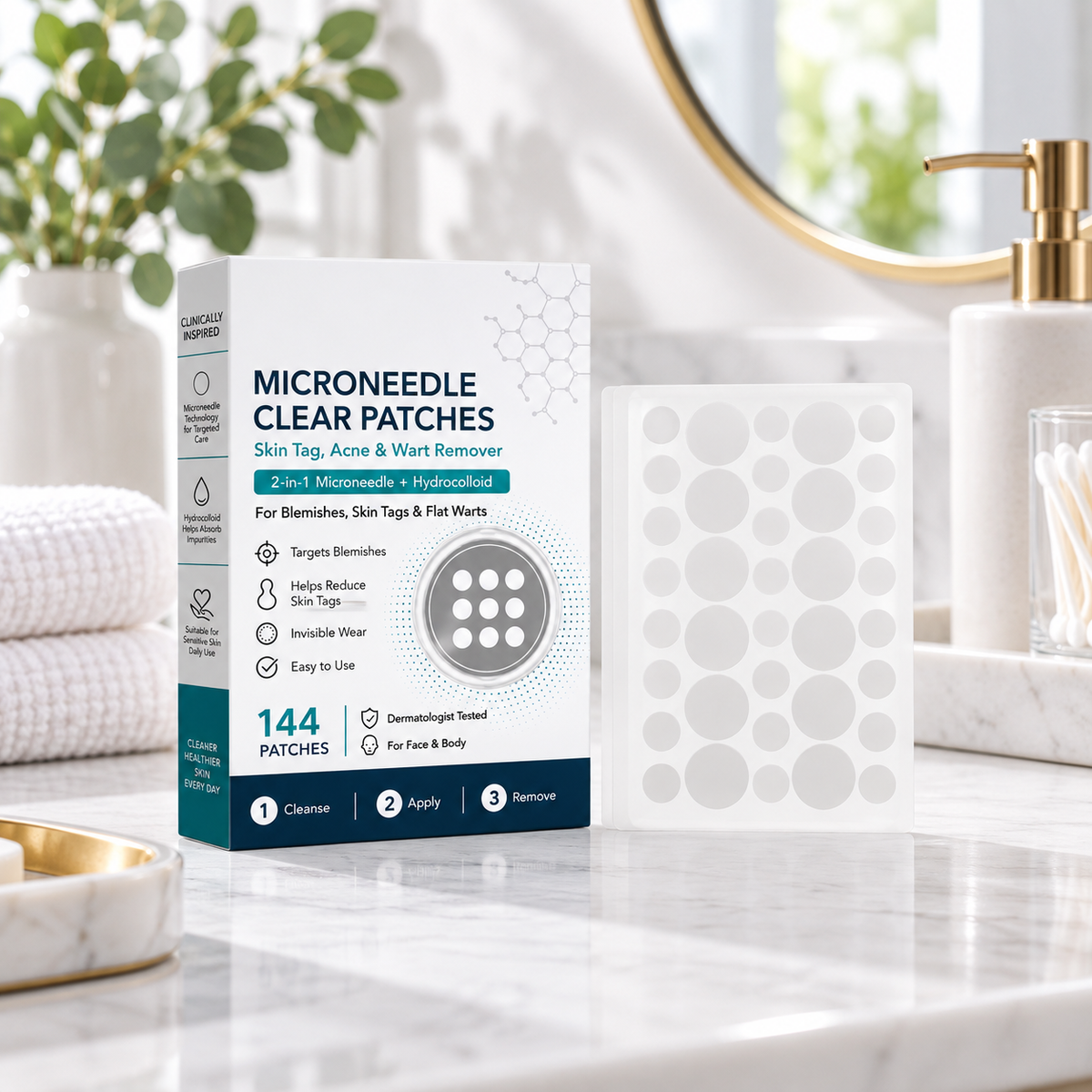 MicroPoint Clear Patches